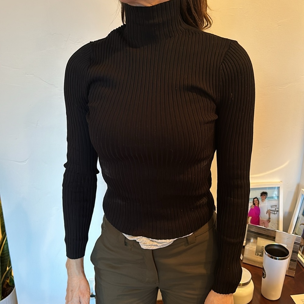 Zara Ribbed turtleneck - Picture 2 of 3